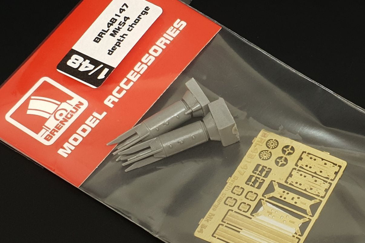 Brengun BRL48147 1:48 Mk54 Depth Charge (2pcs)