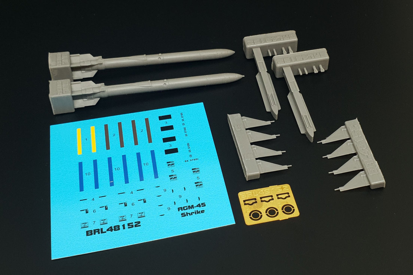 Brengun BRL48152 1:48 AGM-45 Shrike U.S. Airborne Rocket
