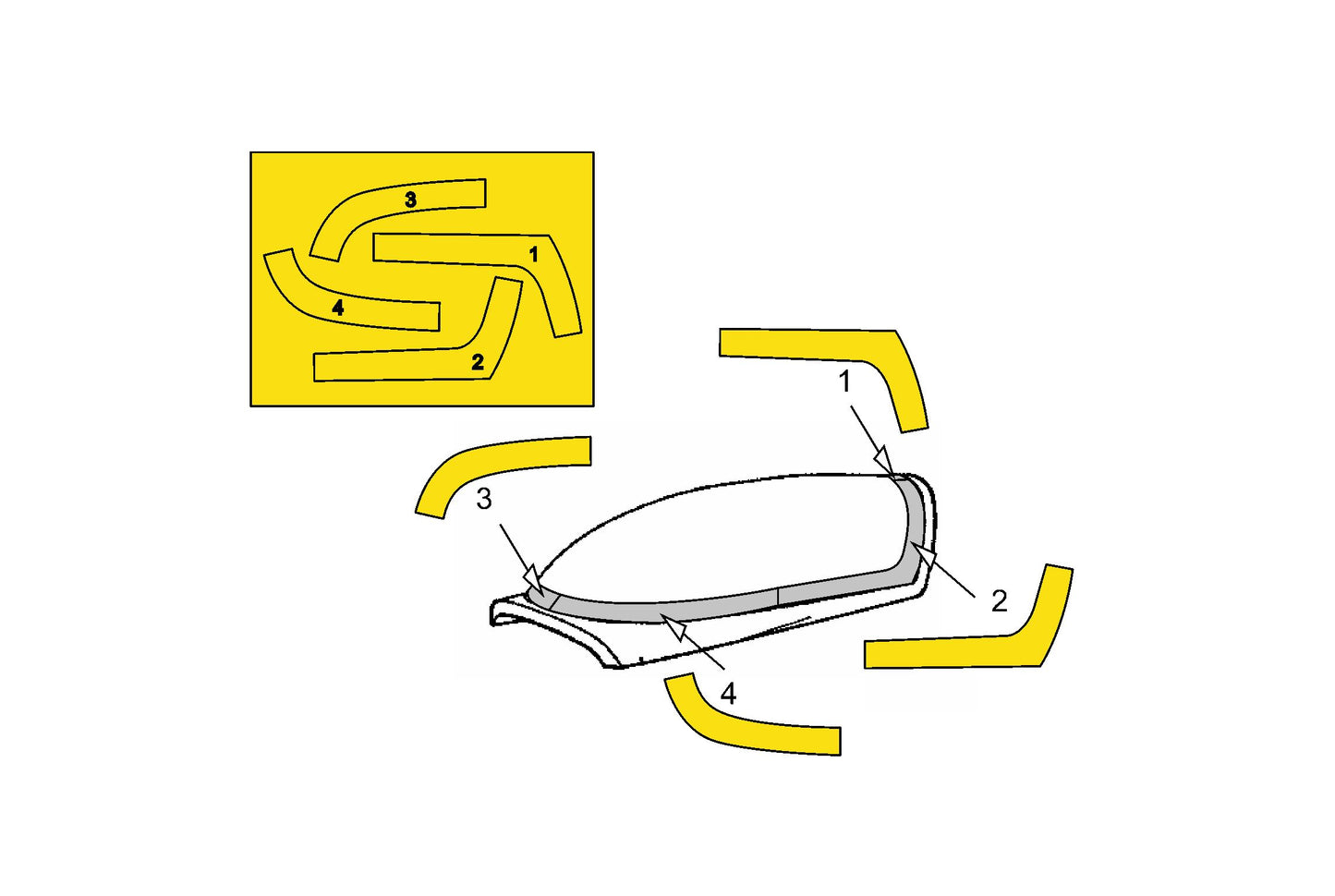 Brengun BRL48156 1:48 Extra EA-300L Canopy Mask