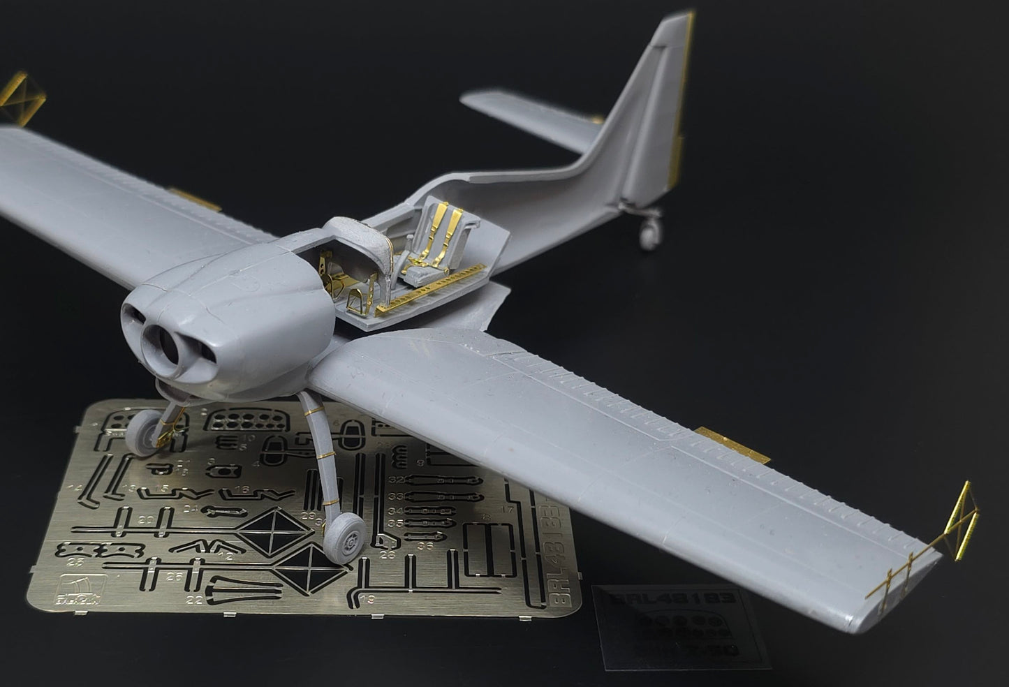 Brengun BRL48183 1:48 Zlin Z-50 photo-etched parts