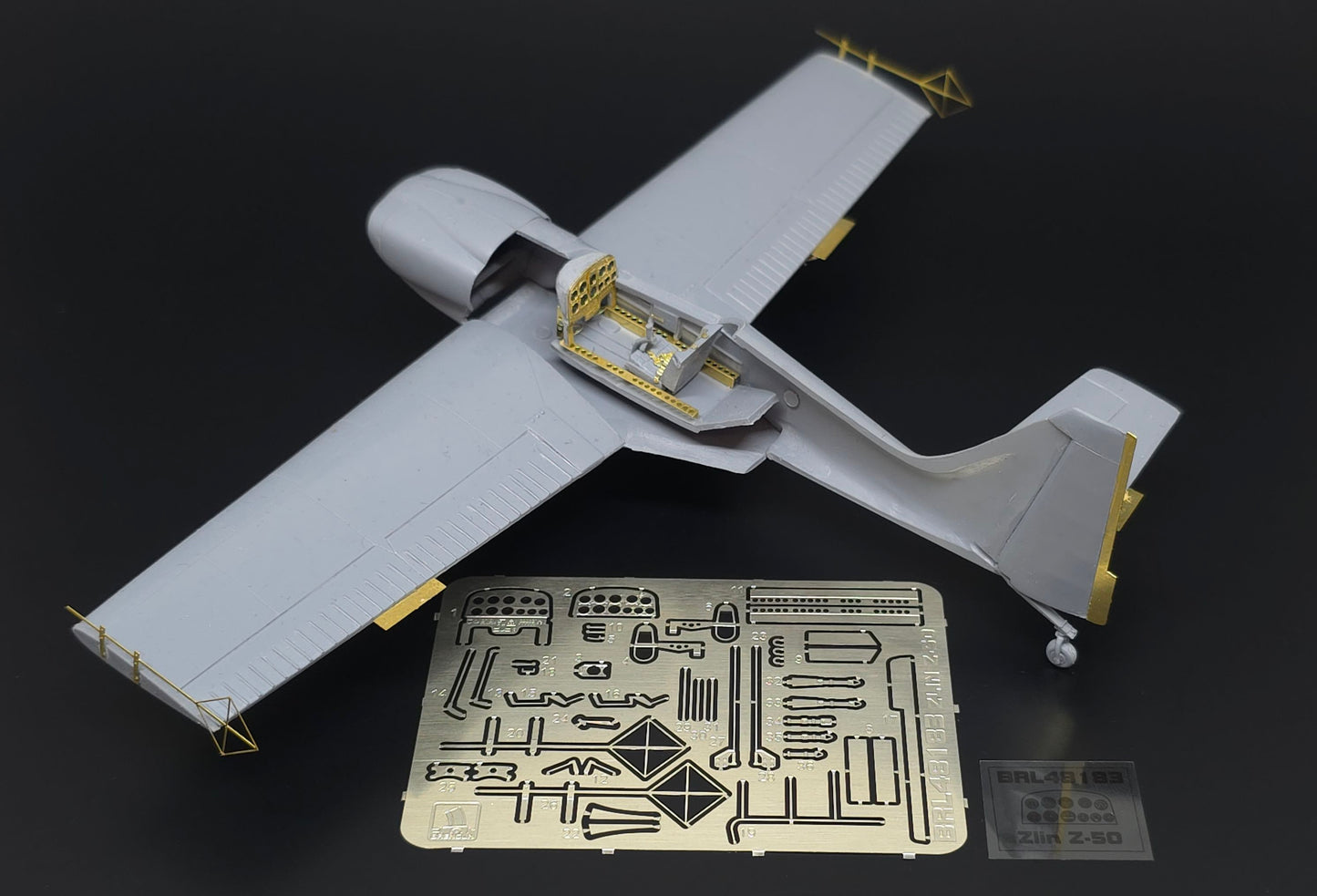Brengun BRL48183 1:48 Zlin Z-50 photo-etched parts