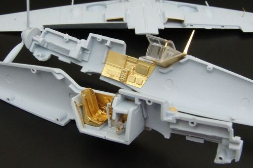 Brengun BRL72044 1:72 Messerschmitt Bf-109E-4 Cockpit Detail Set