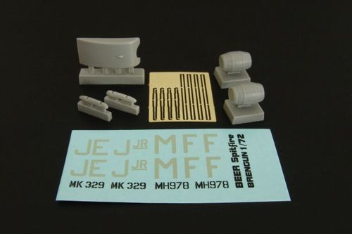 Brengun BRL72063 1:72 Beer Barrel Supermarine Spitfire Mk.IX Conversion Set