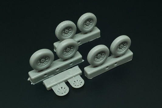 Brengun BRL72214 1:72 Republic P-47N Thunderbolt Wheels (3 Pattern Types)