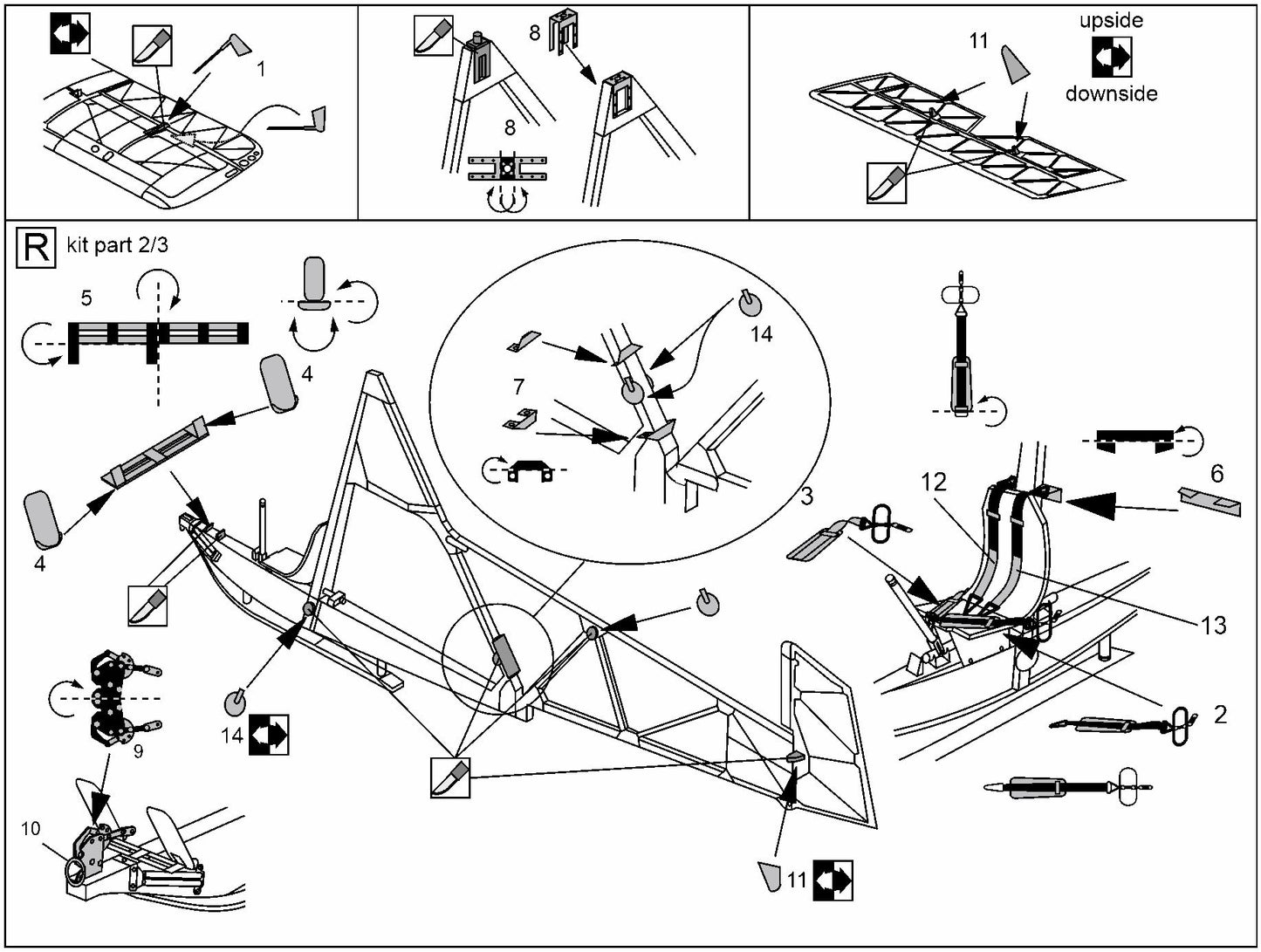Brengun BRL72275 1:72 SG-38 Glider Detail Set