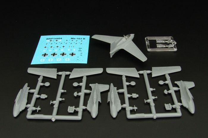 Brengun BRP144004 1:144 Messerschmitt Me-163B Komet (2 kits in box)