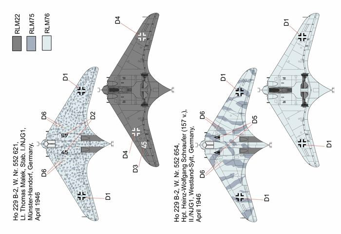 Brengun BRP144010 1:144 Horton Ho-229A Night Fighter