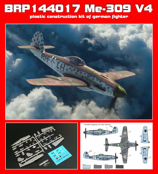 Brengun BRP144017 1:144 Messerschmitt Me-309V-4