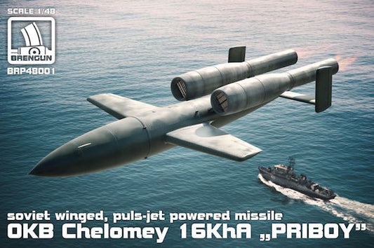 Brengun BRP48001 1:48 OKB Chelomey 16KhA PRIBOY Soviet Missile