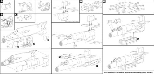 Brengun BRP72001 1:72 Bachem Ba-349A 'Natter'