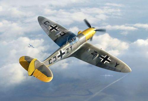 Brengun BRP72010 1:72 Supermarine Spitfire Mk.Vb MesserSpit with DB-605A1 Engine