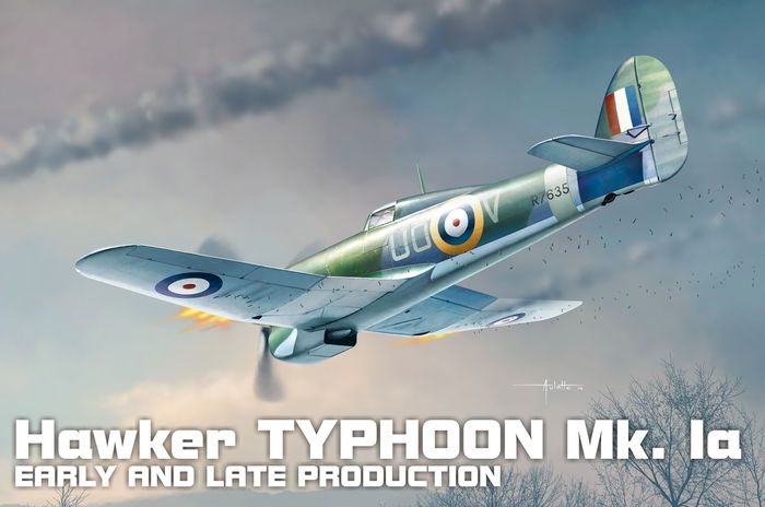 Brengun BRP72012 1:72 Hawker Typhoon Mk.Ia Early & Late Production