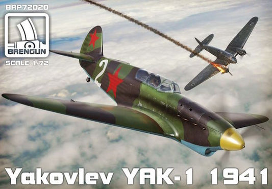 Brengun BRP72020 1:72 Yakovlev Yak-1 (mod. 1941)