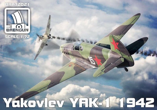 Brengun BRP72021 1:72 Yakovlev Yak-1 (mod. 1942)