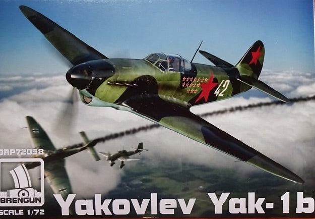 Brengun BRP72038 1:72 Yakovlev Yak-1B