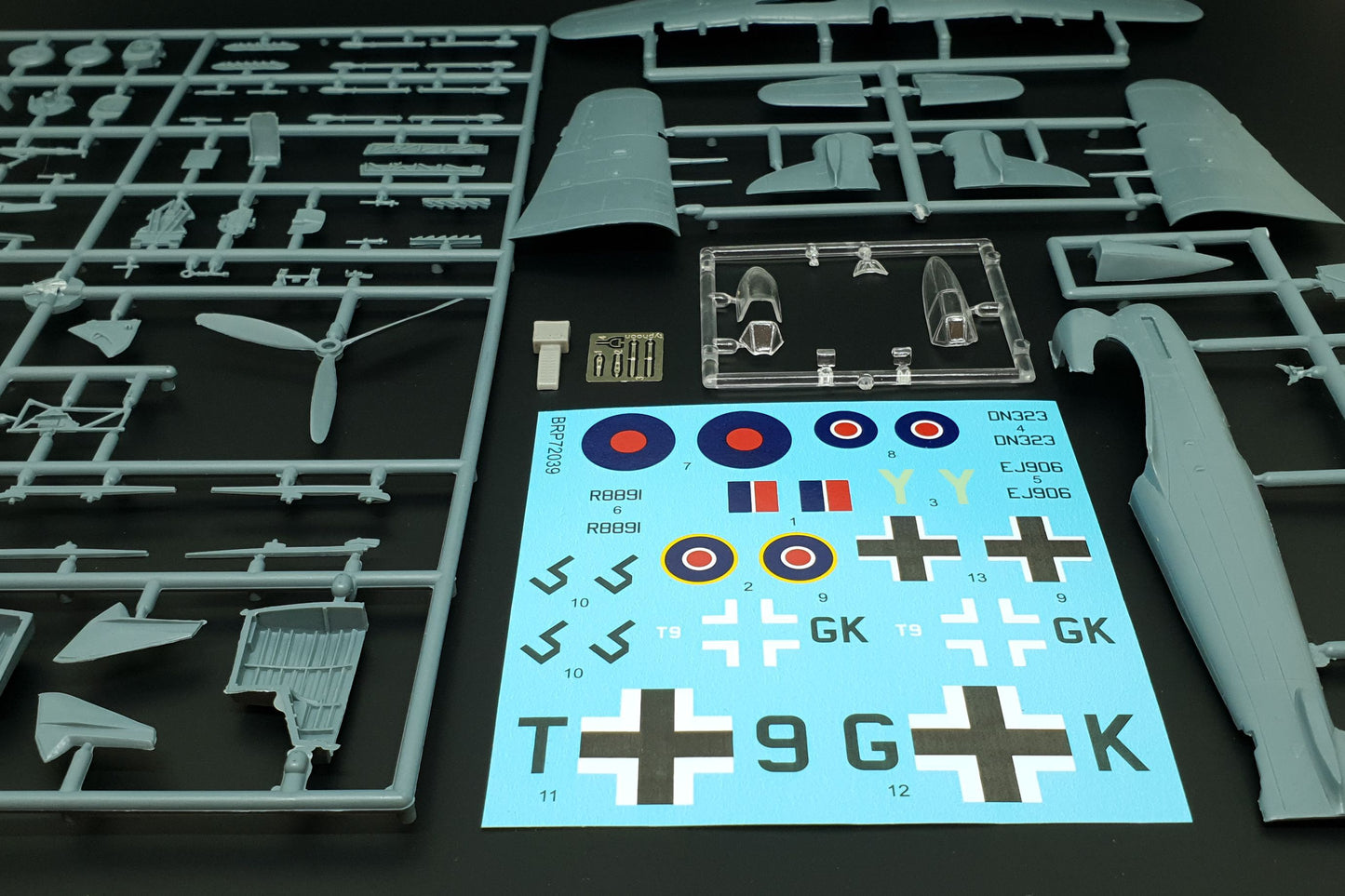 Brengun BRP72039 1:72 Hawker Typhoon Mk.Ib Car Doors - Desert and Luftwaffe Trials