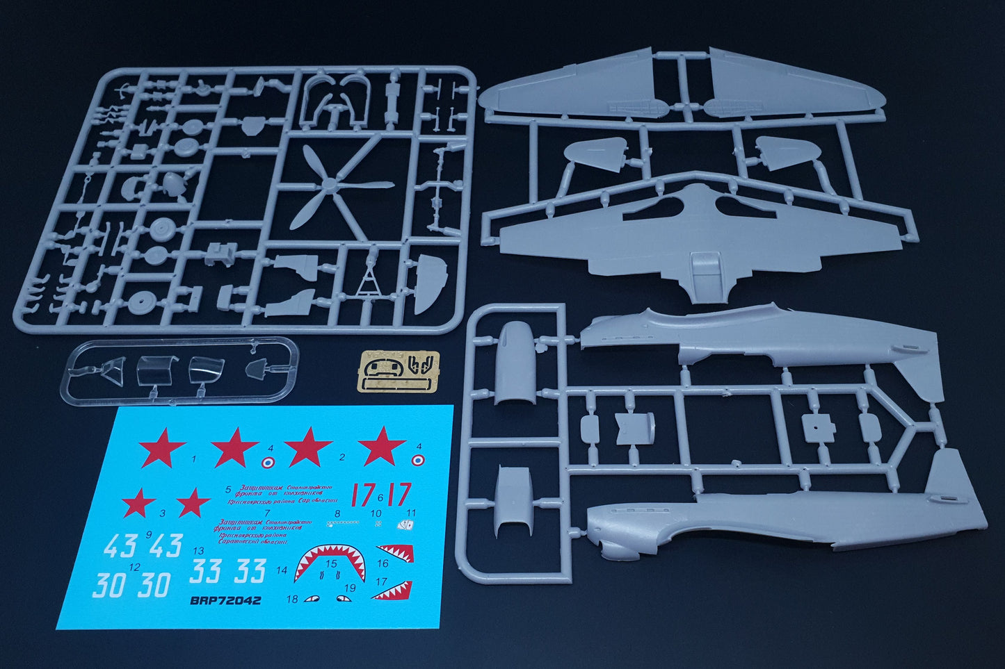 Brengun BRP72042 1:72 Yakovlev Yak-1b GC-3 Normandie