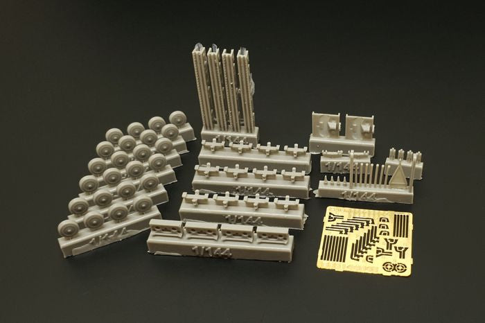 Brengun S144048 1:144 Culemeyer 80ton resin kit of German heavy trailer