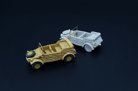 Brengun BRS144052 1:144 Kubelwagen German Military Car (2pcs)