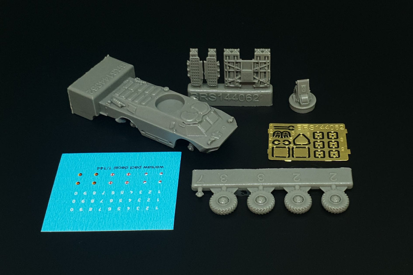 Brengun BRS144062 1:144 SA-9 Gaskin 9K31 Strela-1 Soviet AA Vehicle