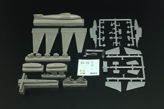 Brengun BRS144067 1:144 Mistel 5 (Heinkel He-162 A + Arado E-377) German Flying Bomb