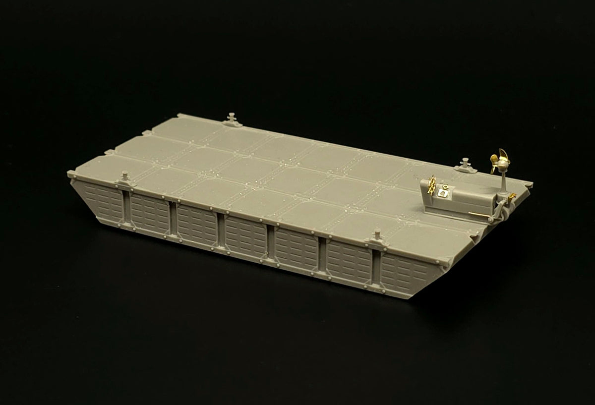 Brengun BRS144075 1:144 US Navy Seabees NL pontoon barge	resin construction kit of US Navy pontoon barge