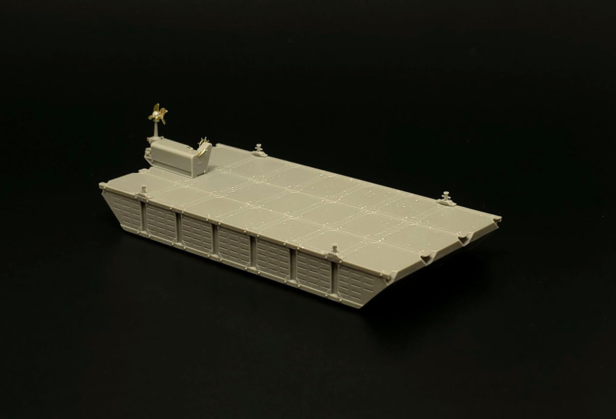 Brengun BRS144075 1:144 US Navy Seabees NL pontoon barge	resin construction kit of US Navy pontoon barge