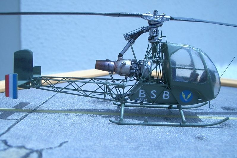 Brengun BRS72017 1:72 SO-1221 Djinn Experimental French Helicopter