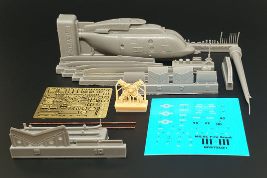 Brengun BRS72021 1:72 MQ-8C (Bell 407) U.S. Unmanned Helicopter