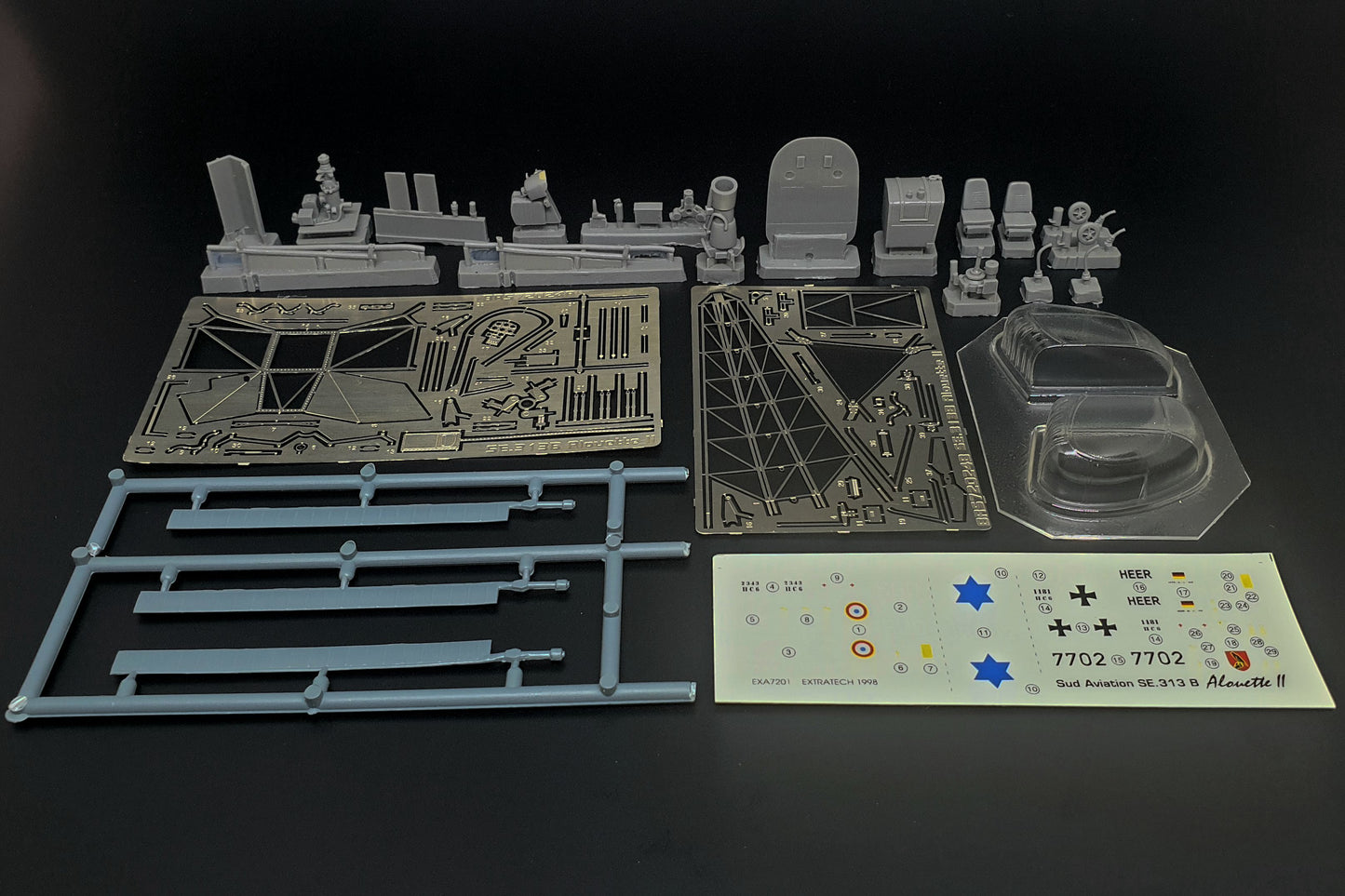 Brengun BRS72024 1:72 Aerospatiale  SA 318C Alouette II