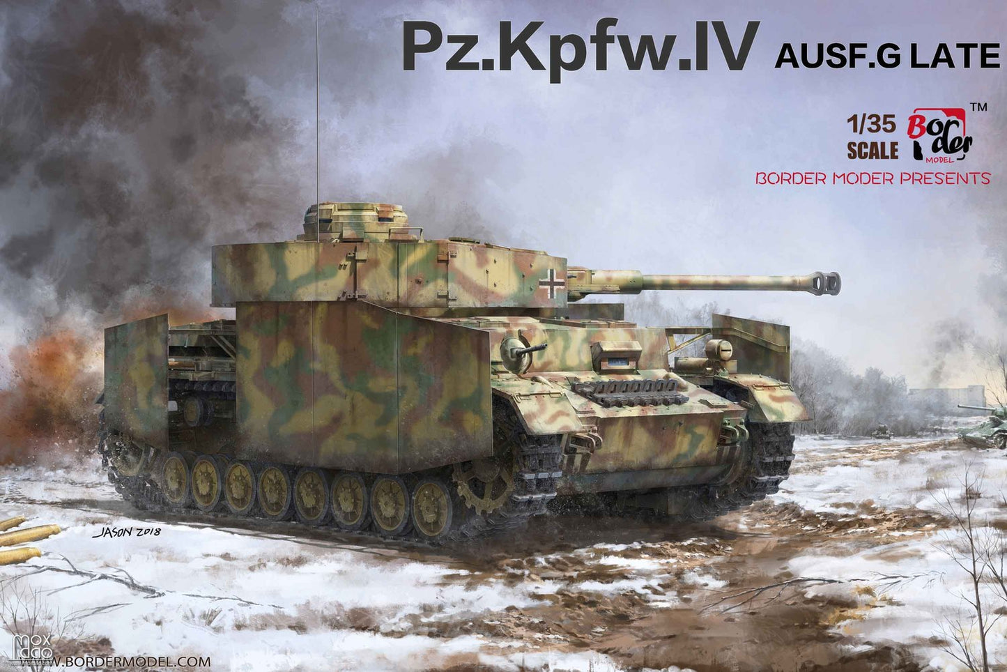 Border Models BT-001 1:35 Pz.Kpfw.IV Ausf.G Mid/Late