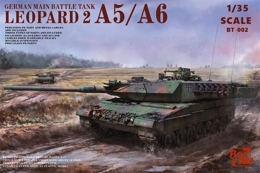 Border Models BT-002 1:35 Leopard 2 A5/A6 German Main Battle Tank