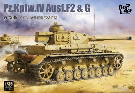 Border Models BT-004 1:35 Pz.Kpfw.IV Ausf.F2 & Ausf.G (2 in 1)