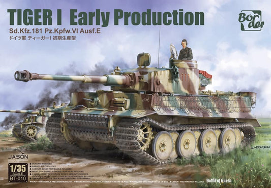 Border Models BT-010 1:35 Tiger I Early Production Sd.Kfz.181 Pz.Kpfw.VI Ausf.E Battle of Kursk