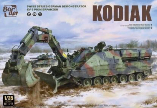 Border Models BT-011 1:35 Kodiak Swiss Series/German Demonstrator EV-3 Pionierpanzer (2 in 1)