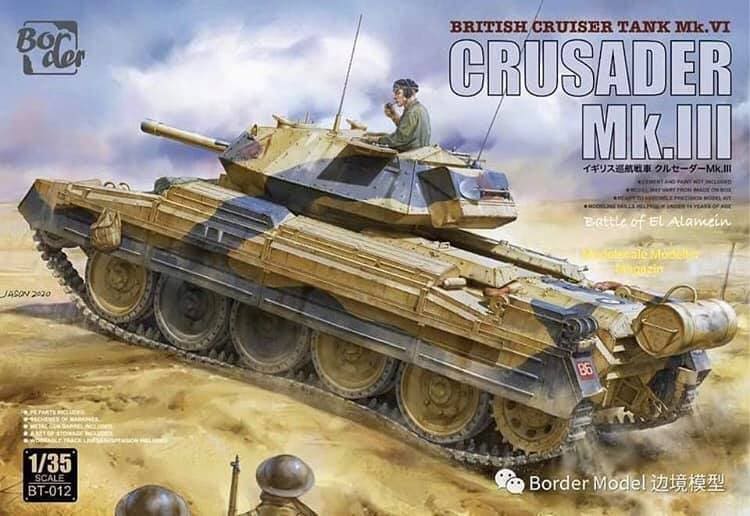 Border Models BT-012 1:35 Crusader Mk III (British Cruiser Tank Mk.VI)