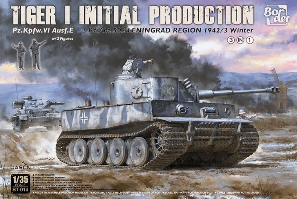 Border Models BT-014 1:35 Tiger I Initial Production Pz.Kpfw. VI Ausf. E