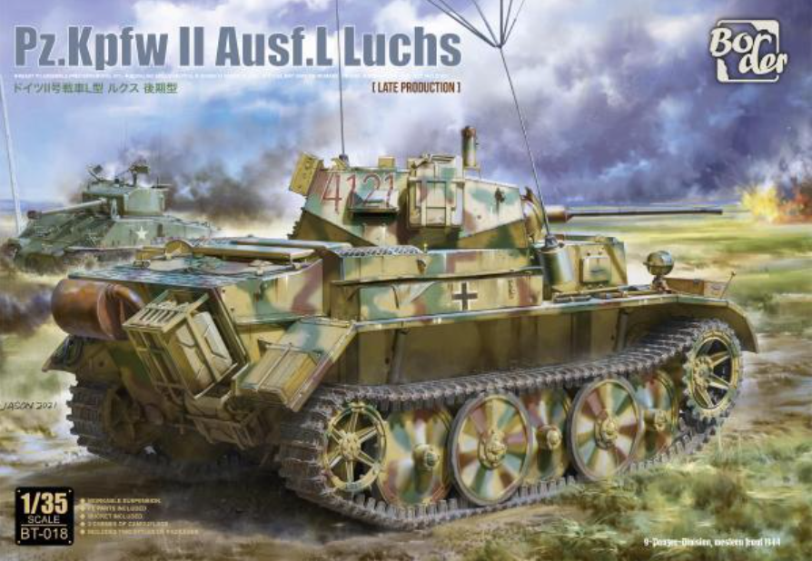 Border Models BT-018 1:35 Pz.Kpfw.II Ausf. L Luchs (Late Production)