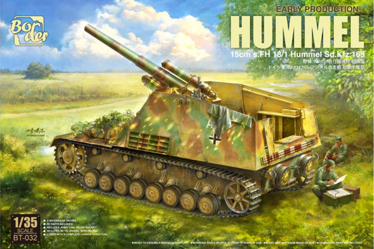 Border Models BT032 1:35 Hummel Sd.Kfz.165 15cm s.FH Early production