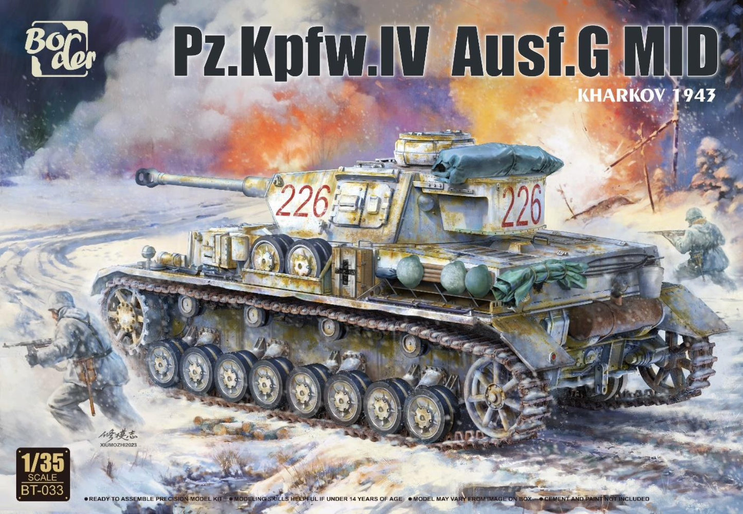 Border Models BT-033 1:35 Pz.Kpfw.IV Ausf.G Mid Production