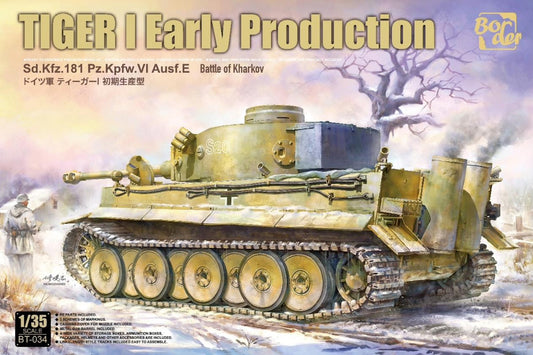 Border Models BT034 1:35 Pz.Kpfw.VI Ausf.E Tiger I ' Early Production ' Battle of Kharkov