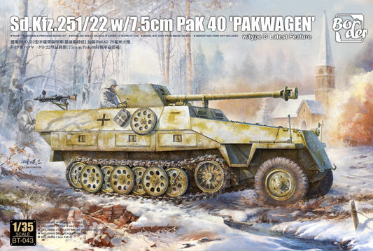 Border Models BT-043 1:35 Sd.Kfz.251 Pakwagen