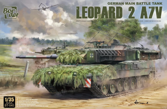 Border Models BT-040 1:35 Leopard 2 A7V German Main Battle Tank