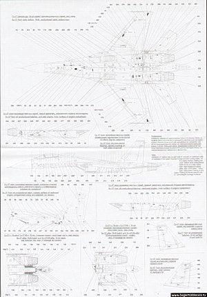 Begemot 32002 1:32 Sukhoi Su-27 Flanker family. Full Stencil Data includes over 560 different items