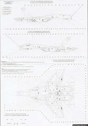 Begemot 32002 1:32 Sukhoi Su-27 Flanker family. Full Stencil Data includes over 560 different items