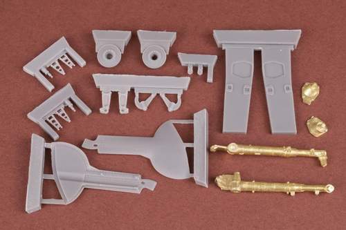 Attittude Aviation BUC-24007 1:24 Supermarine Spitfire/Seafire Landing Gear (Late)