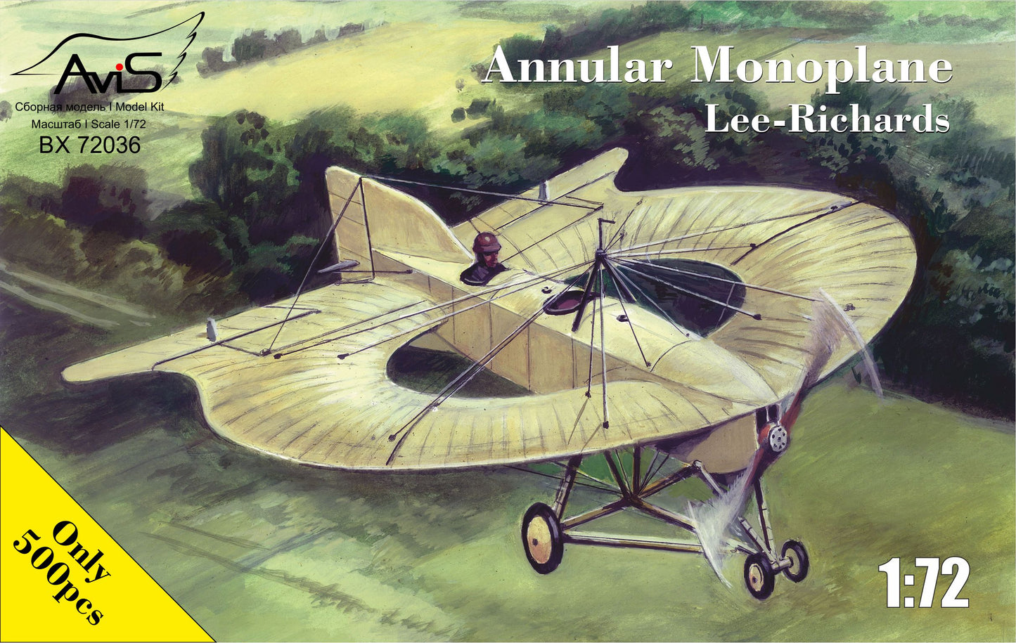 Avis BX72036 1:72 Lee-Richards Annular Monoplane