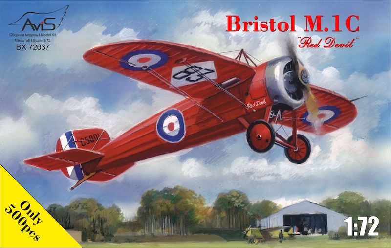 Avis BX72037 1:72 Bristol M.1C Red Devils