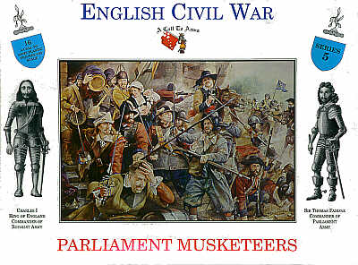 A Call To Arms 3205 1:32 Parliament Musketeers 16 figures