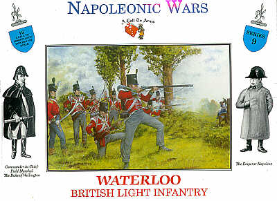 A Call To Arms SERIES 9 1:32 British Light Infantry Waterloo 16 figures